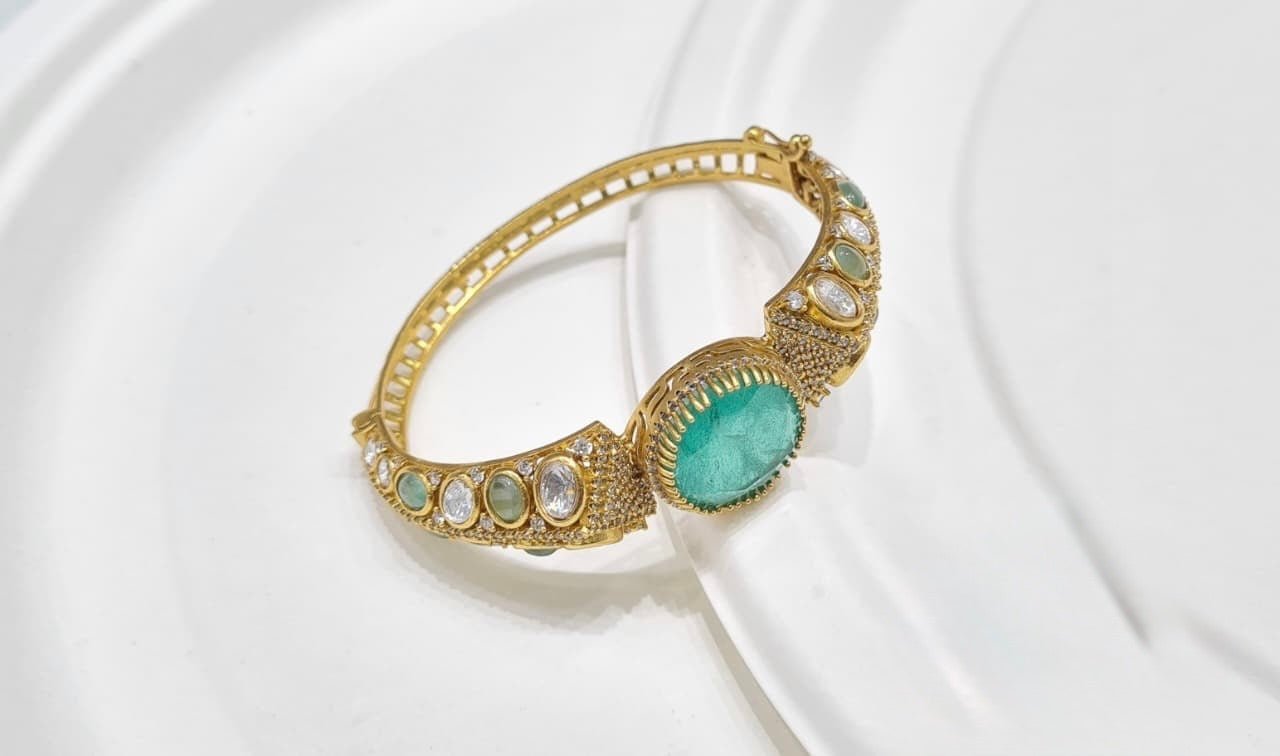 Kundan Kada 03800 - KRISHNA'S SWETA JEWELLERY