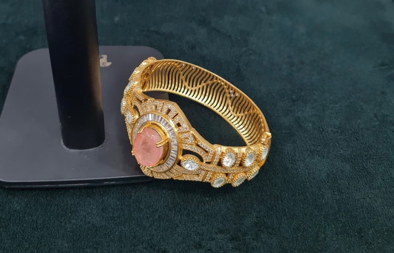 Kundan Kada 06180 - KRISHNA'S SWETA JEWELLERY