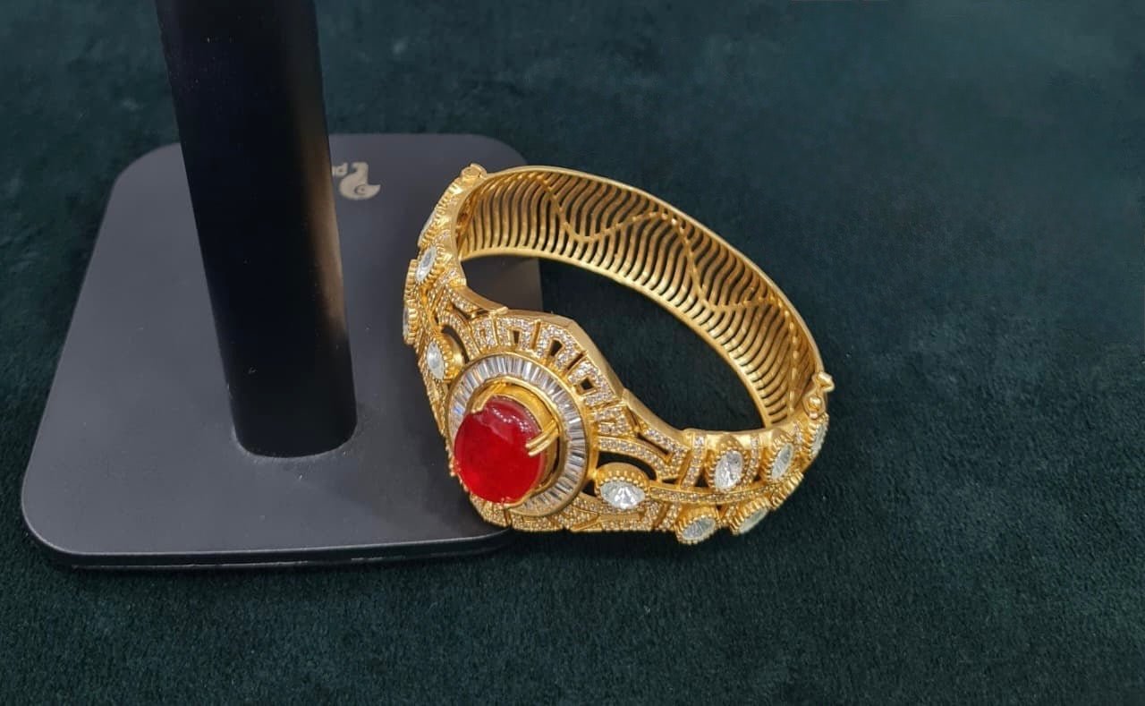 Kundan Kada 06180 - KRISHNA'S SWETA JEWELLERY