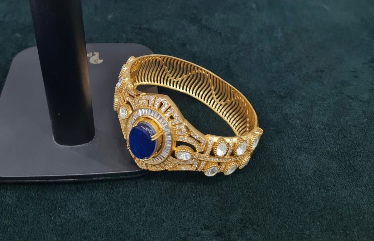 Kundan Kada 06180 - KRISHNA'S SWETA JEWELLERY