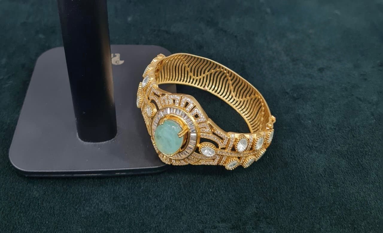 Kundan Kada 06180 - KRISHNA'S SWETA JEWELLERY