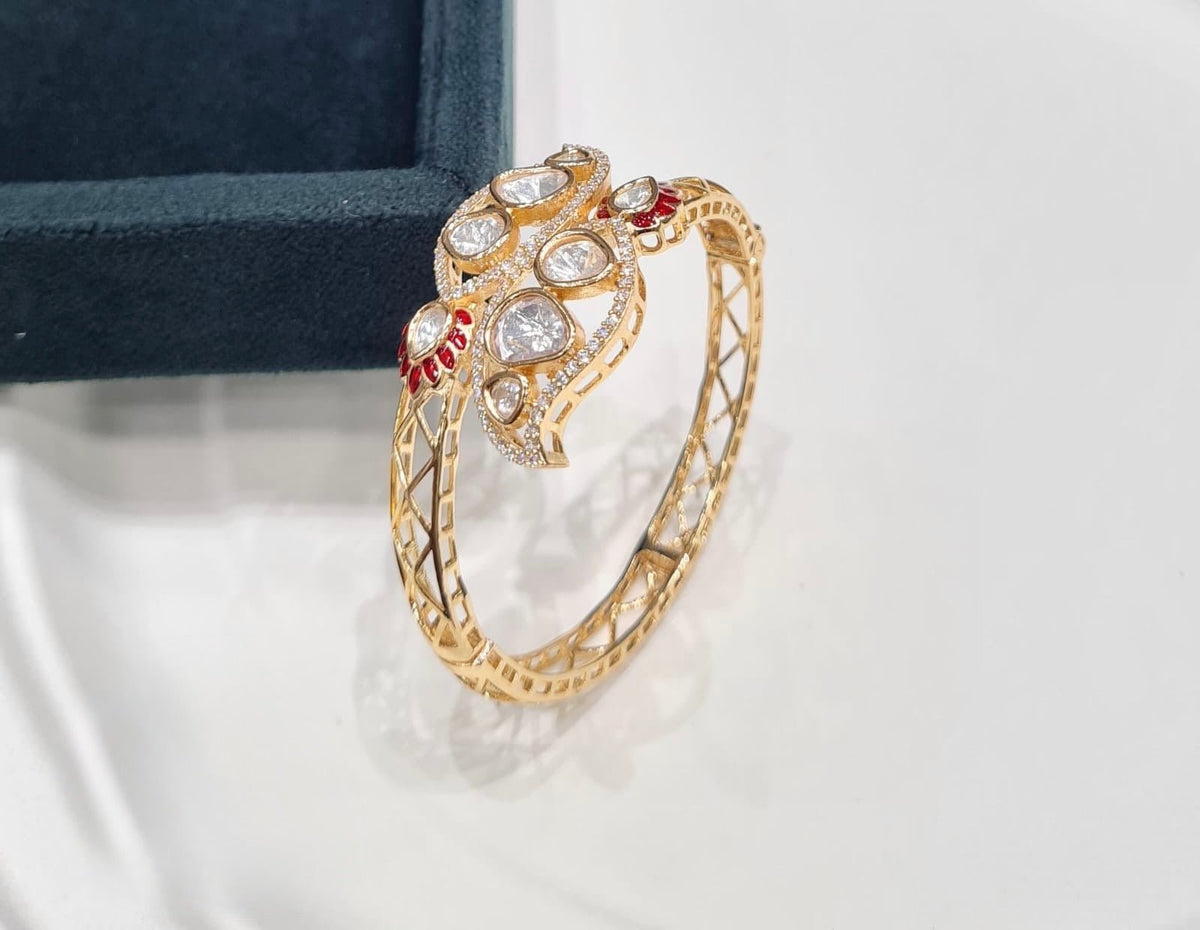 Kundan Kada 07979 - KRISHNA'S SWETA JEWELLERY