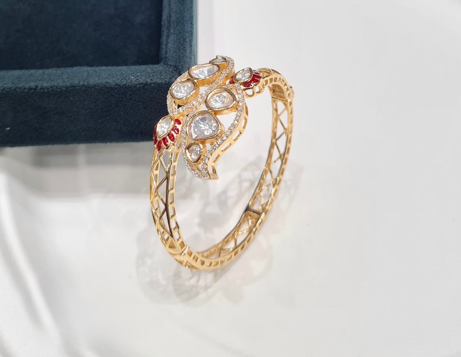 Kundan Kada 07979 - KRISHNA'S SWETA JEWELLERY