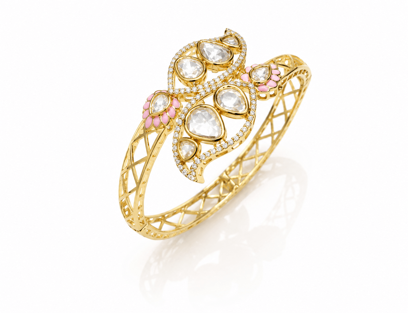 Kundan Kada 07979 - KRISHNA'S SWETA JEWELLERY