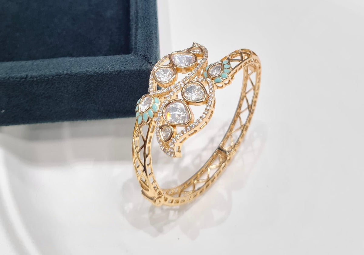 Kundan Kada 07979 - KRISHNA'S SWETA JEWELLERY