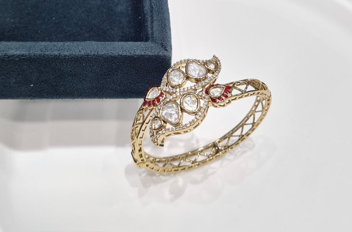 Kundan Kada 07979 - KRISHNA'S SWETA JEWELLERY