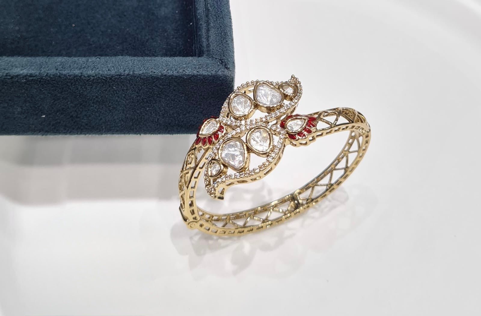 Kundan Kada 07979 - KRISHNA'S SWETA JEWELLERY