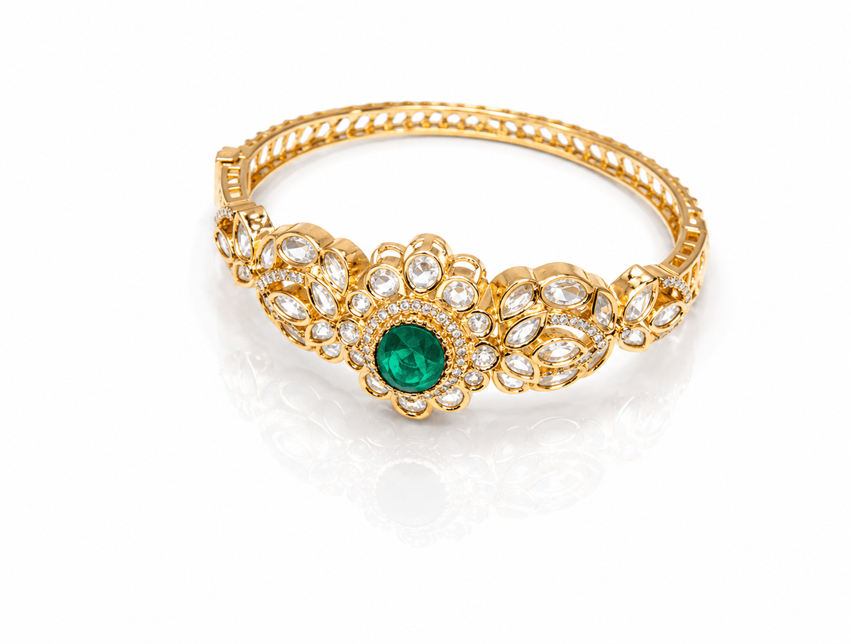 Kundan Kada 10032 - KRISHNA'S SWETA JEWELLERY