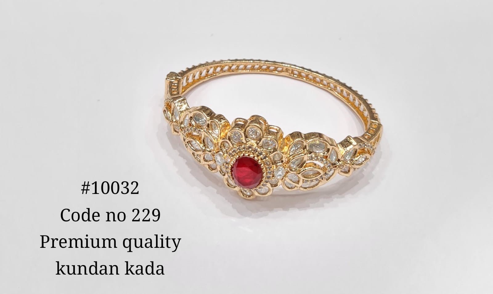 Kundan Kada 10032 - KRISHNA'S SWETA JEWELLERY