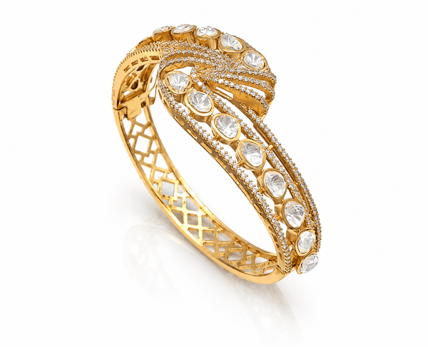 Kundan Kada 10063 - KRISHNA'S SWETA JEWELLERY