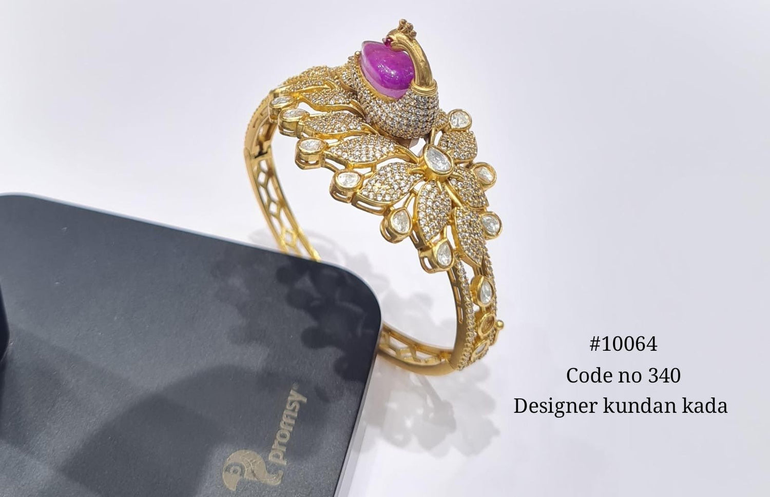 Kundan Kada 10064 - KRISHNA'S SWETA JEWELLERY