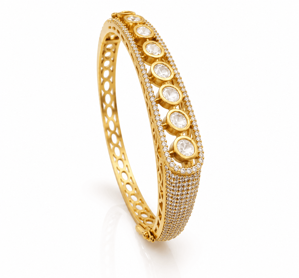 Kundan Kada 10065 - KRISHNA'S SWETA JEWELLERY