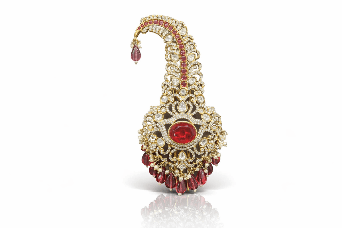 Kundan Kalangi 03936 - KRISHNA'S SWETA JEWELLERY