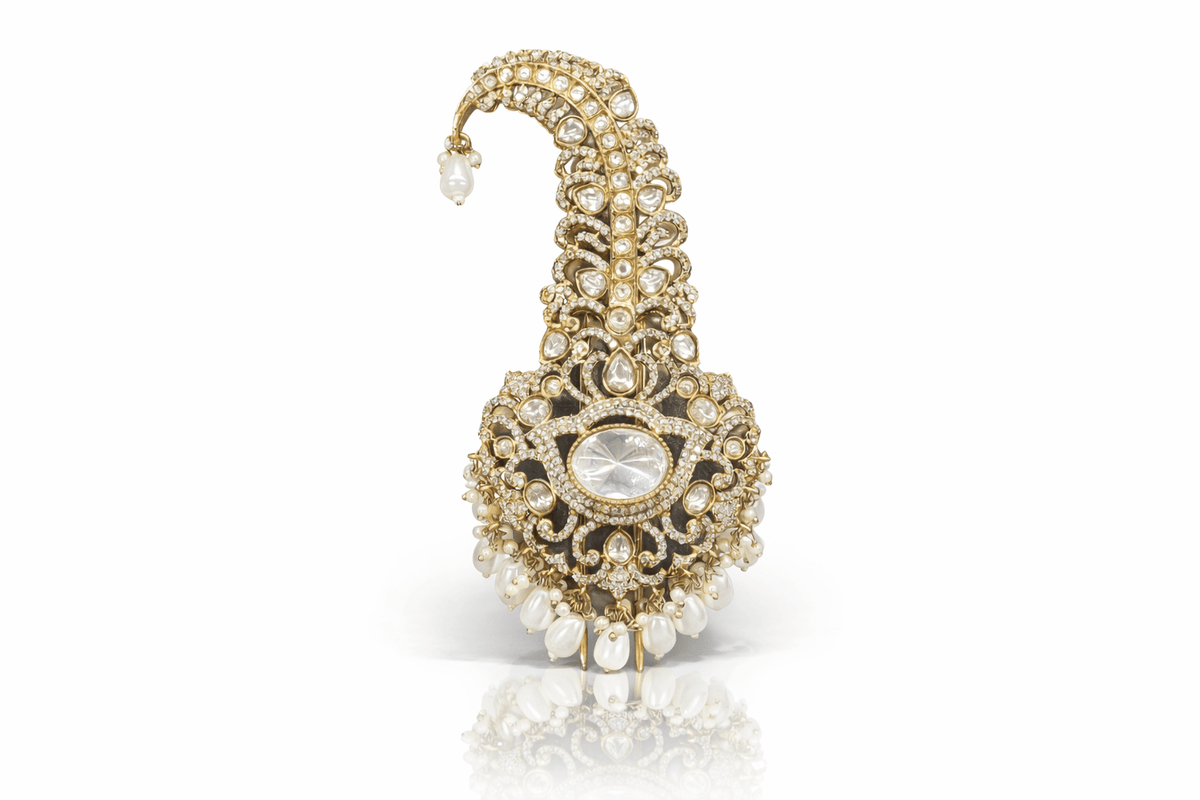 Kundan Kalangi 03936 - KRISHNA'S SWETA JEWELLERY
