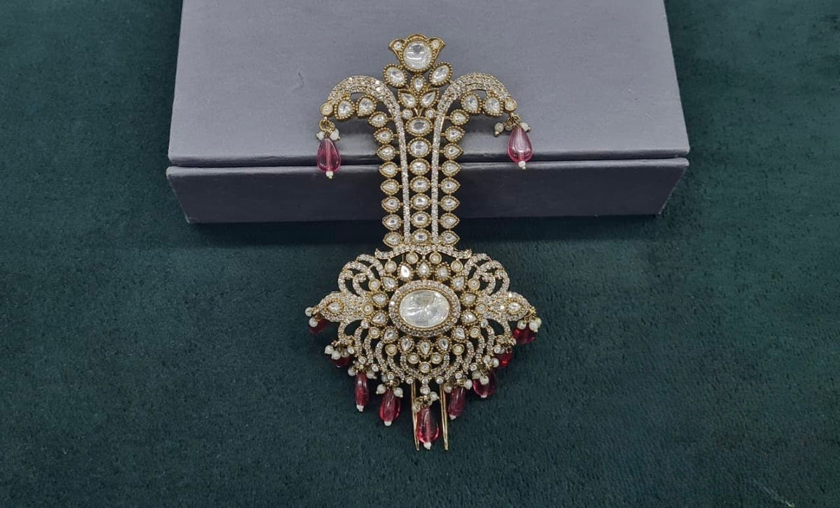 Kundan Kalangi 04727 - KRISHNA'S SWETA JEWELLERY