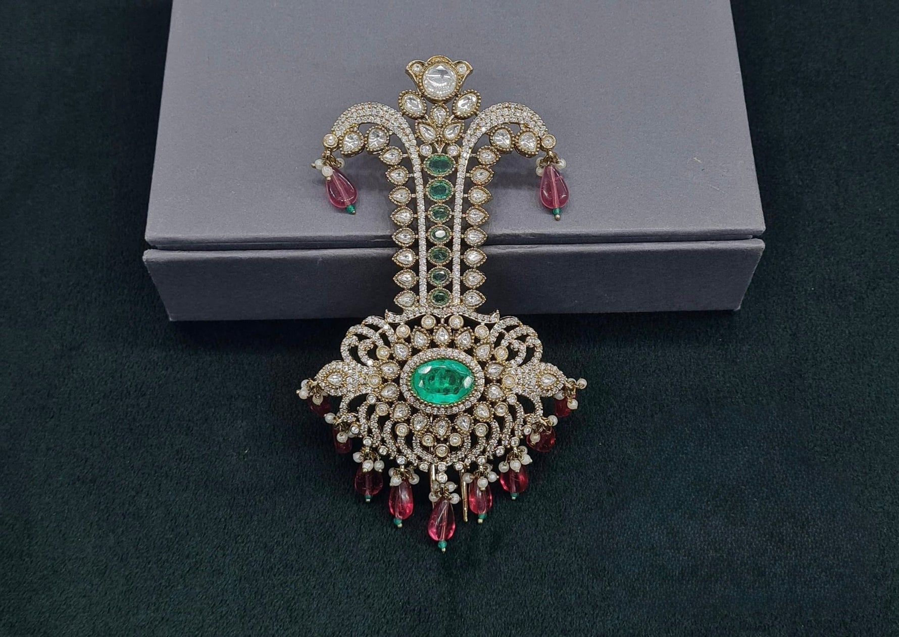Kundan Kalangi 04727 - KRISHNA'S SWETA JEWELLERY