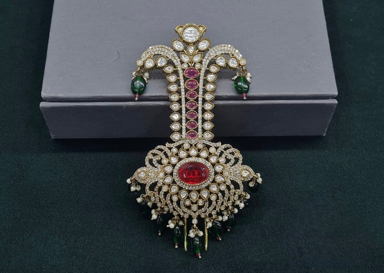 Kundan Kalangi 04727 - KRISHNA'S SWETA JEWELLERY