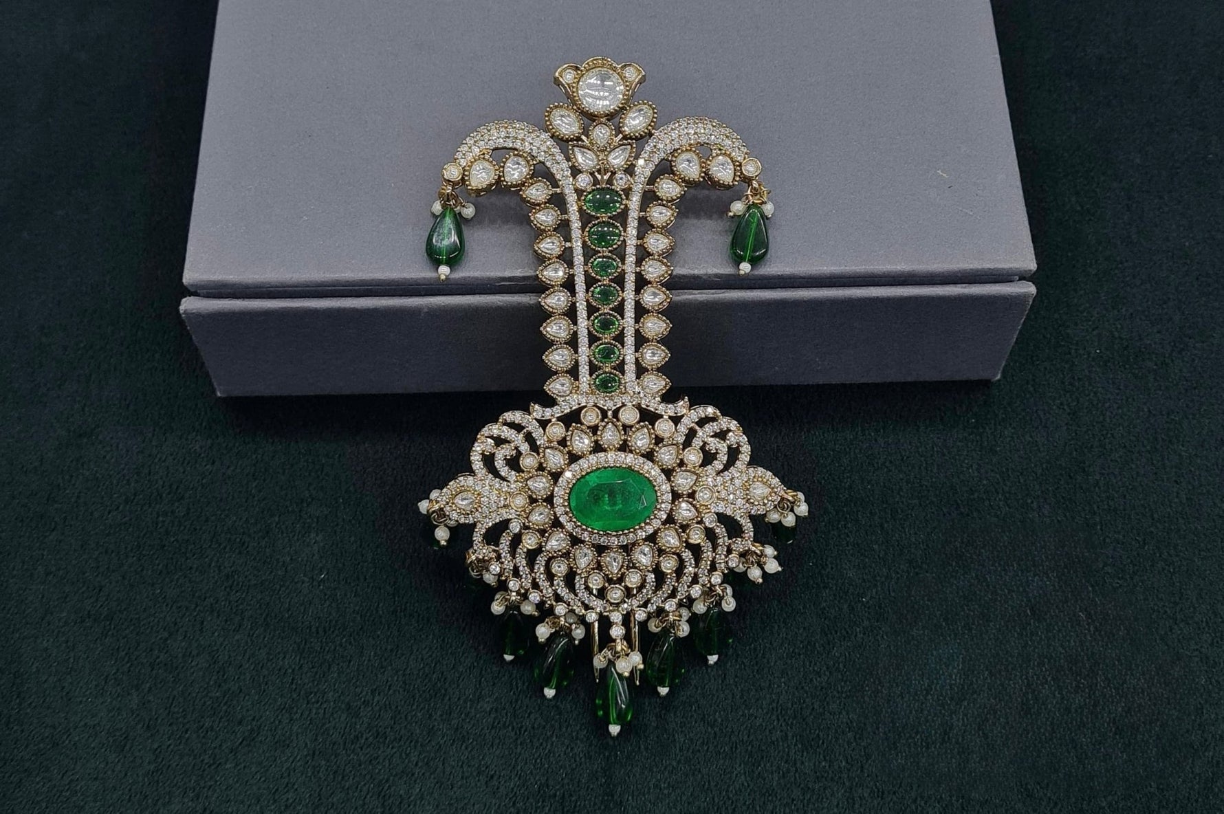 Kundan Kalangi 04727 - KRISHNA'S SWETA JEWELLERY