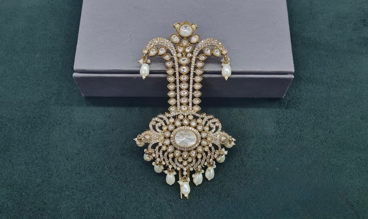 Kundan Kalangi 04727 - KRISHNA'S SWETA JEWELLERY