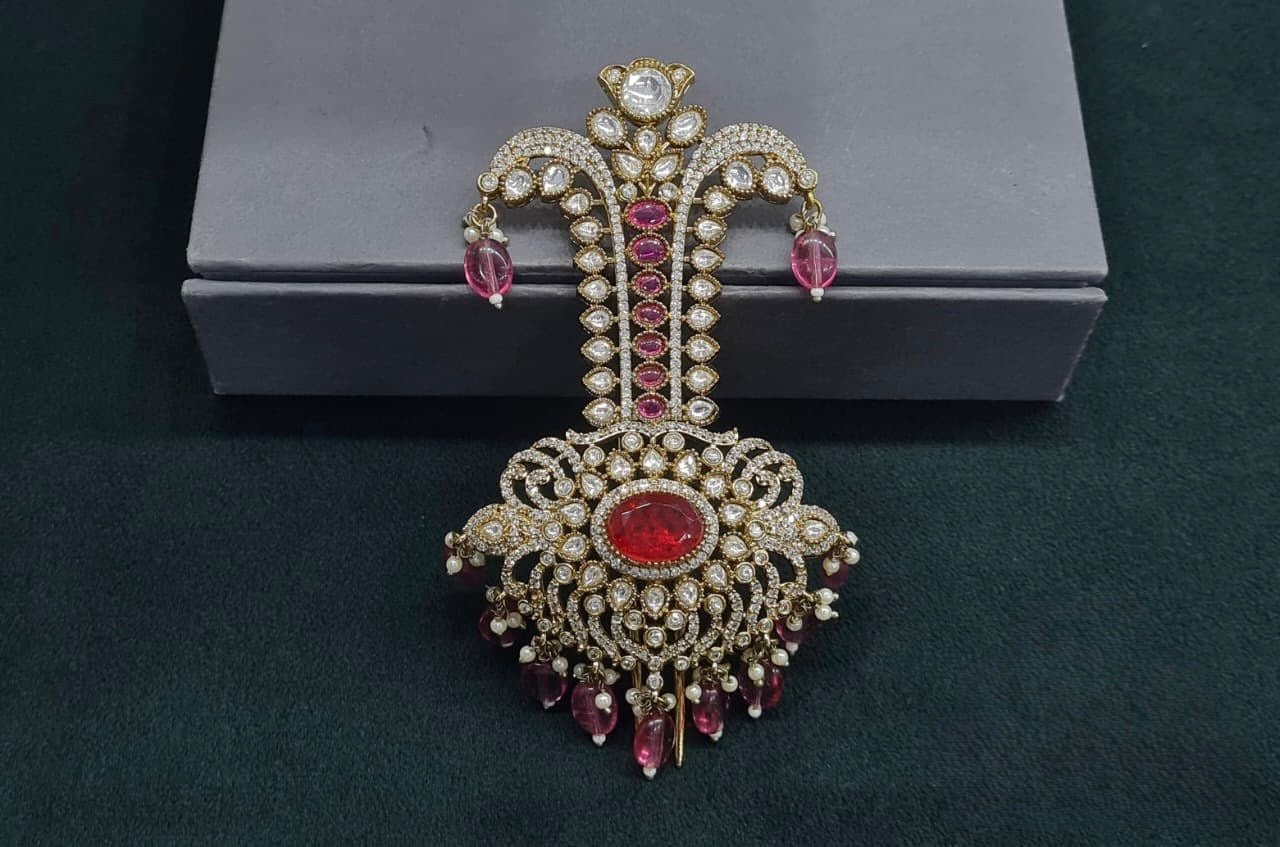 Kundan Kalangi 04727 - KRISHNA'S SWETA JEWELLERY