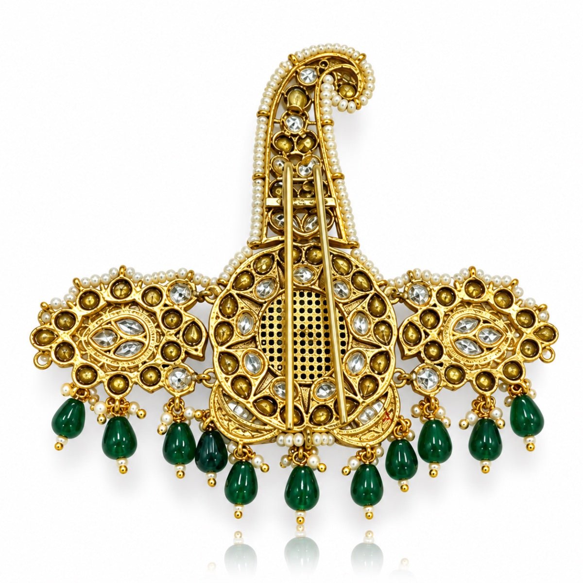 Kundan Kalangi 07995 - Krishna's Sweta Jewellery