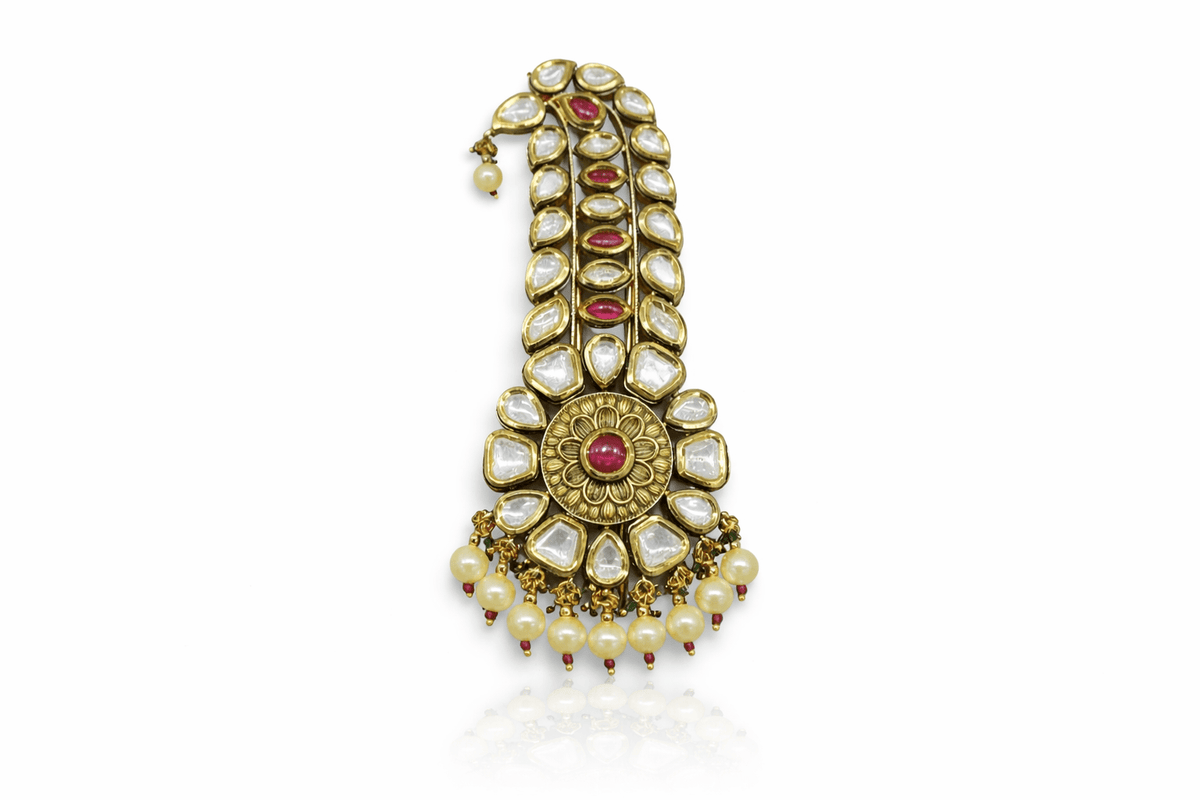 Kundan Kalangi 09086 - KRISHNA'S SWETA JEWELLERY
