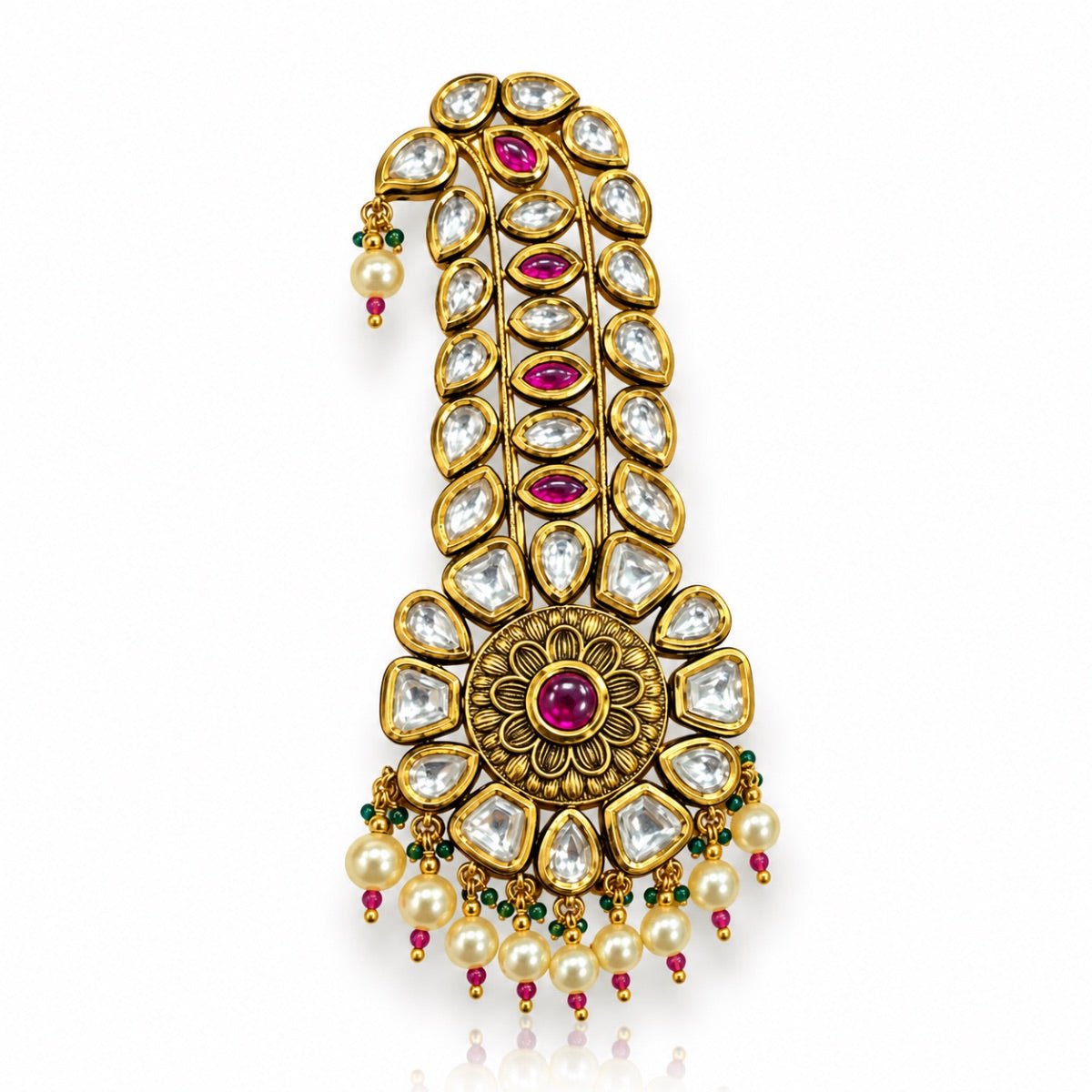 Kundan Kalangi 09086 - Krishna's Sweta Jewellery