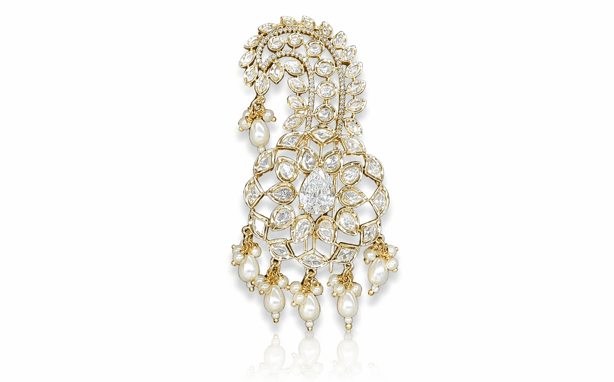Kundan Kalangi 09417 - KRISHNA'S SWETA JEWELLERY