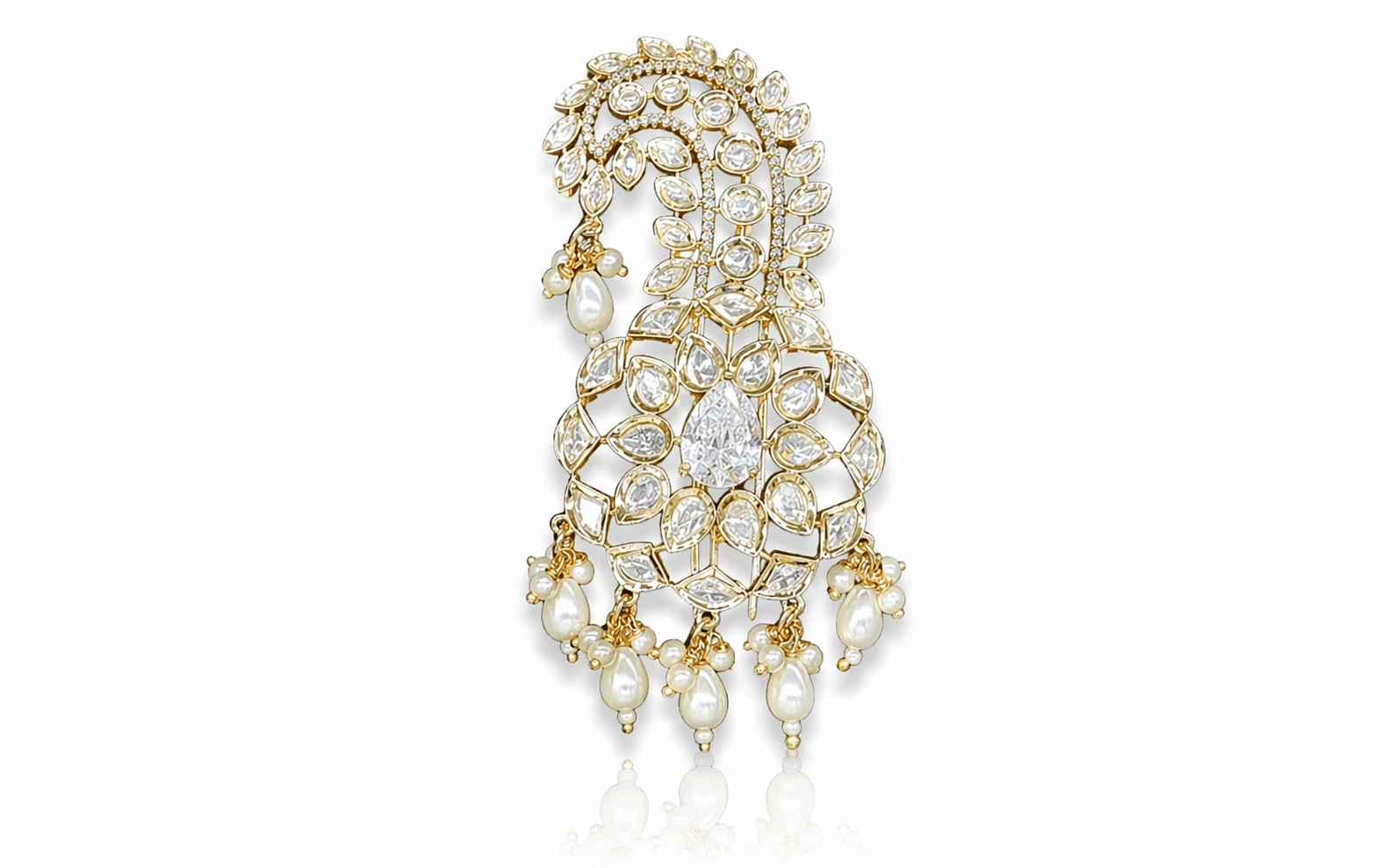 Kundan Kalangi 09417 - KRISHNA'S SWETA JEWELLERY
