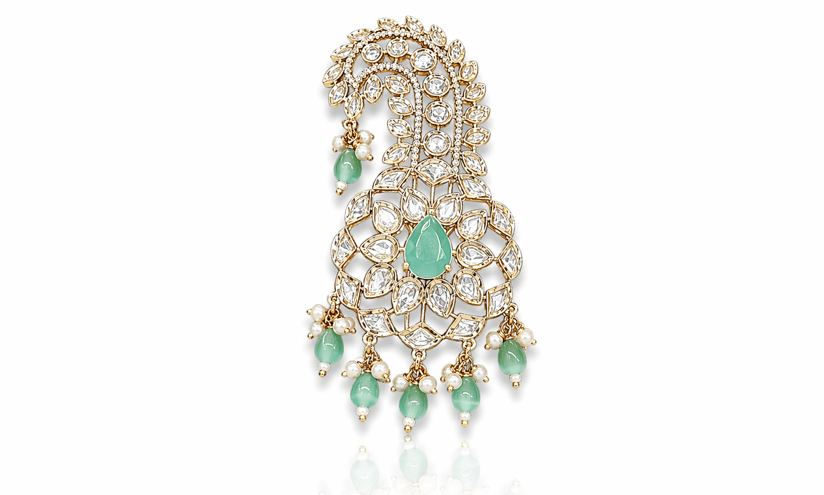 Kundan Kalangi 09417 - KRISHNA'S SWETA JEWELLERY