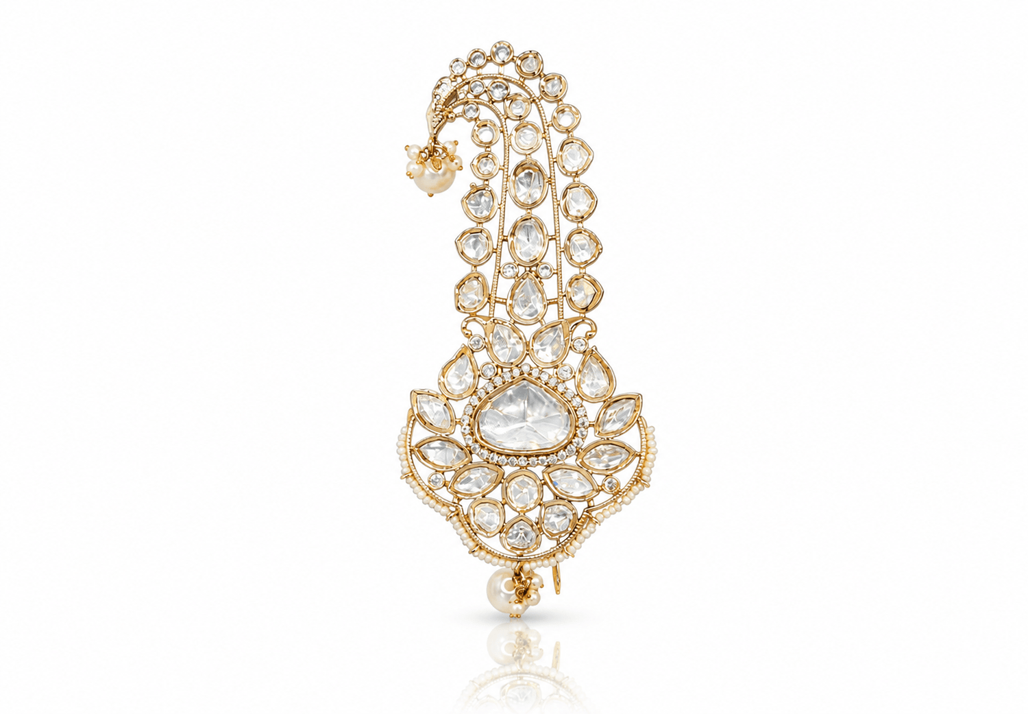 Kundan Kalangi 11058 - KRISHNA'S SWETA JEWELLERY