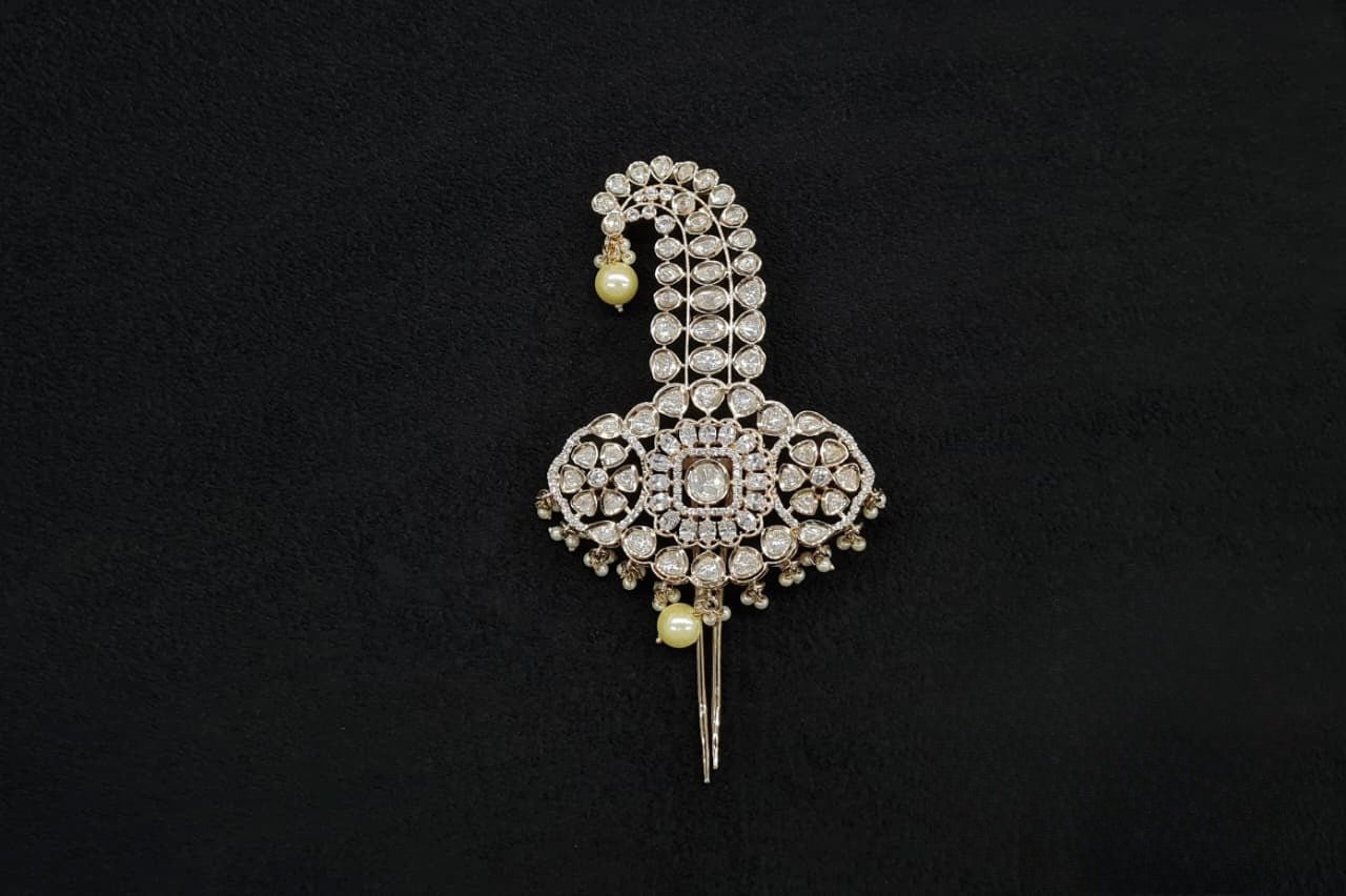Kundan Kalangi 11078 - KRISHNA'S SWETA JEWELLERY