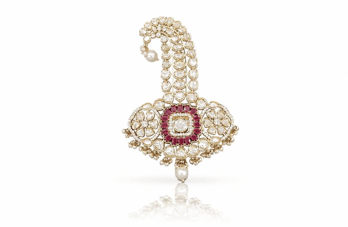Kundan Kalangi 11078 - KRISHNA'S SWETA JEWELLERY