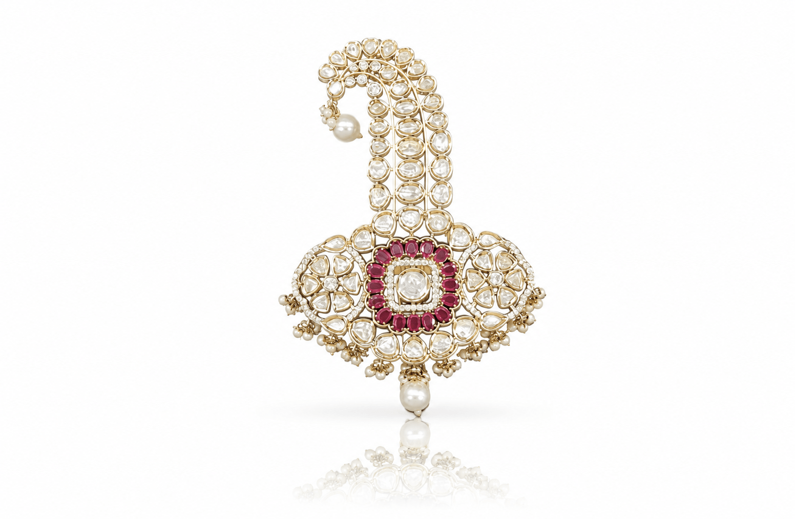 Kundan Kalangi 11078 - KRISHNA'S SWETA JEWELLERY