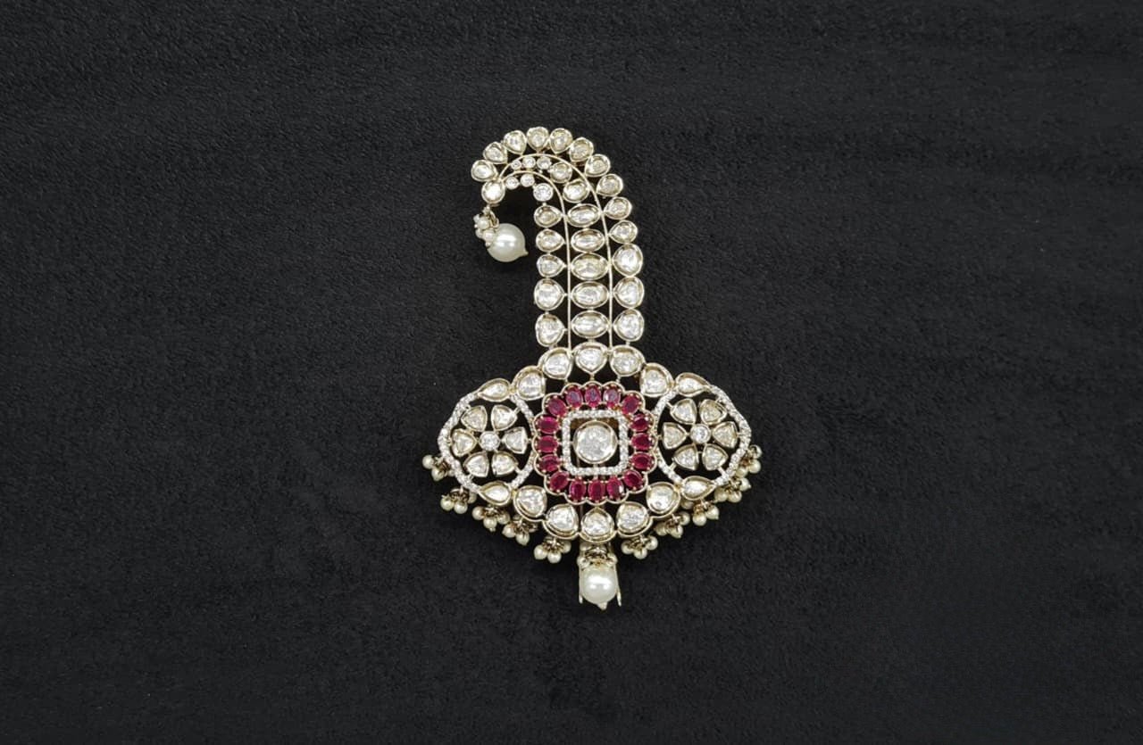 Kundan Kalangi 11078 - KRISHNA'S SWETA JEWELLERY