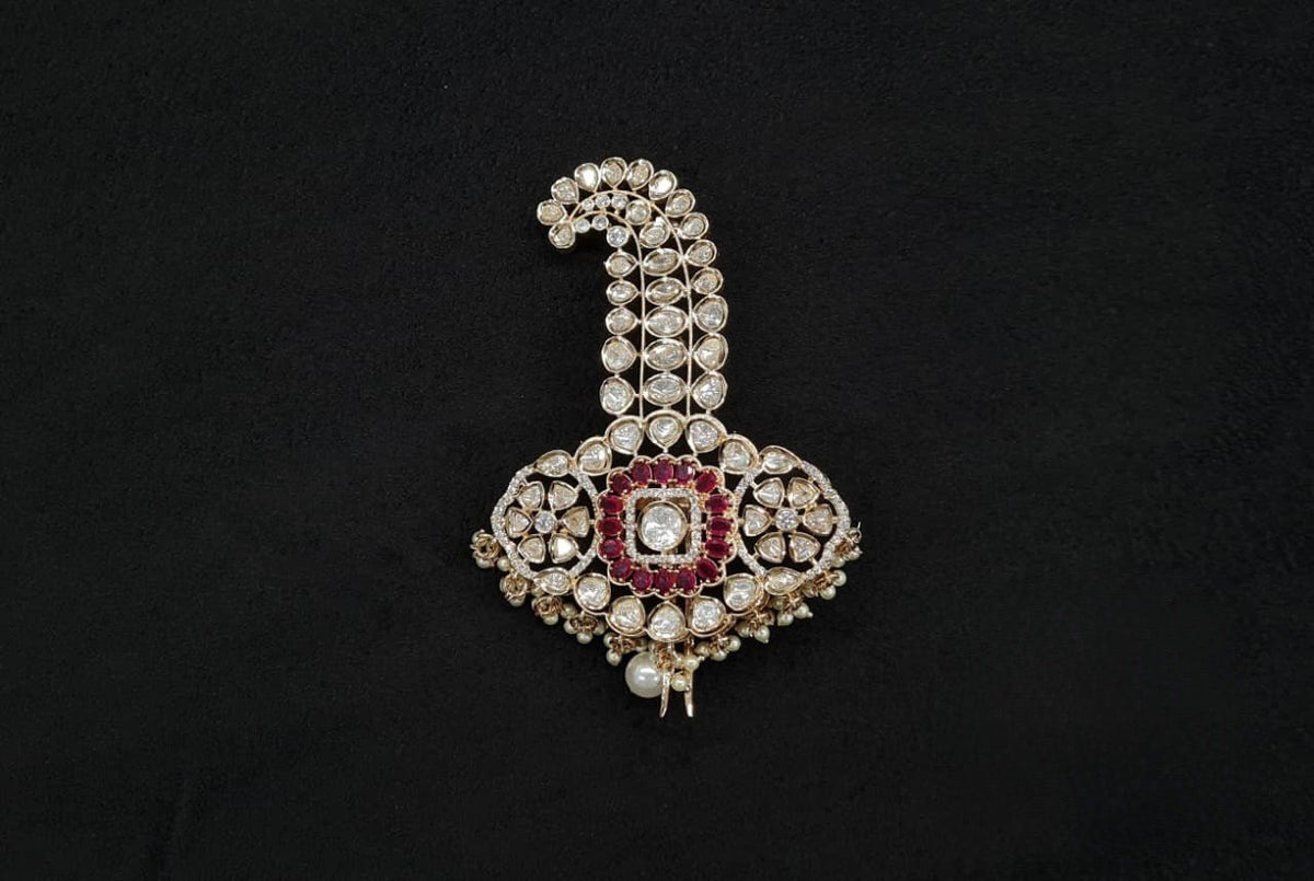 Kundan Kalangi 11078 - KRISHNA'S SWETA JEWELLERY