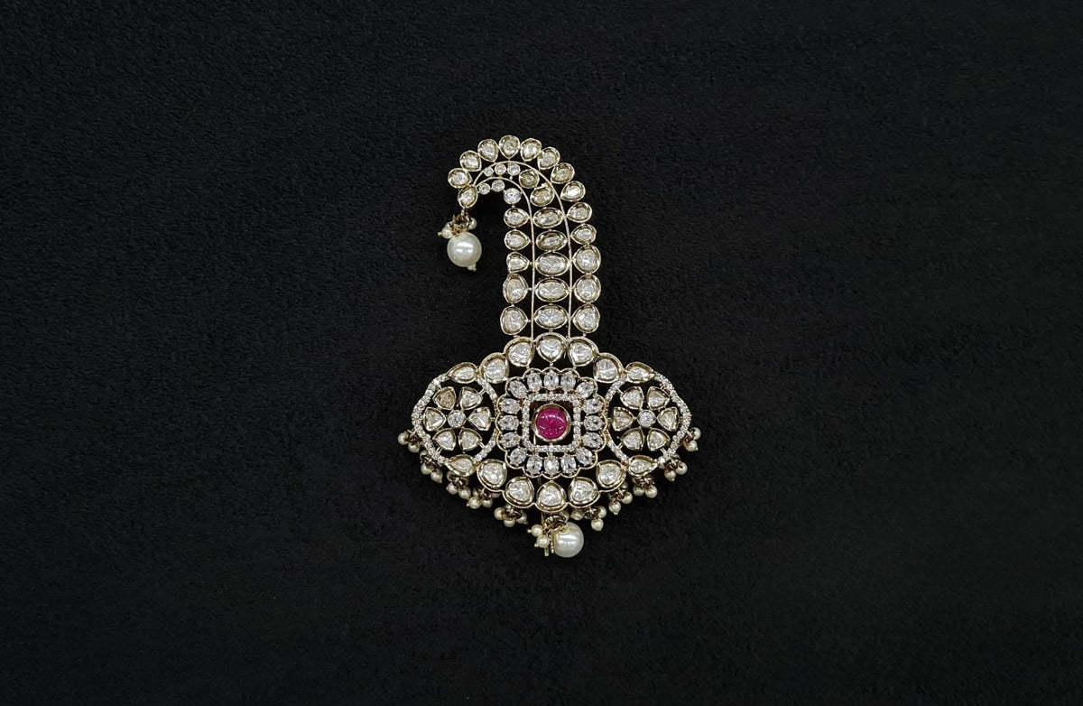 Kundan Kalangi 11078 - KRISHNA'S SWETA JEWELLERY