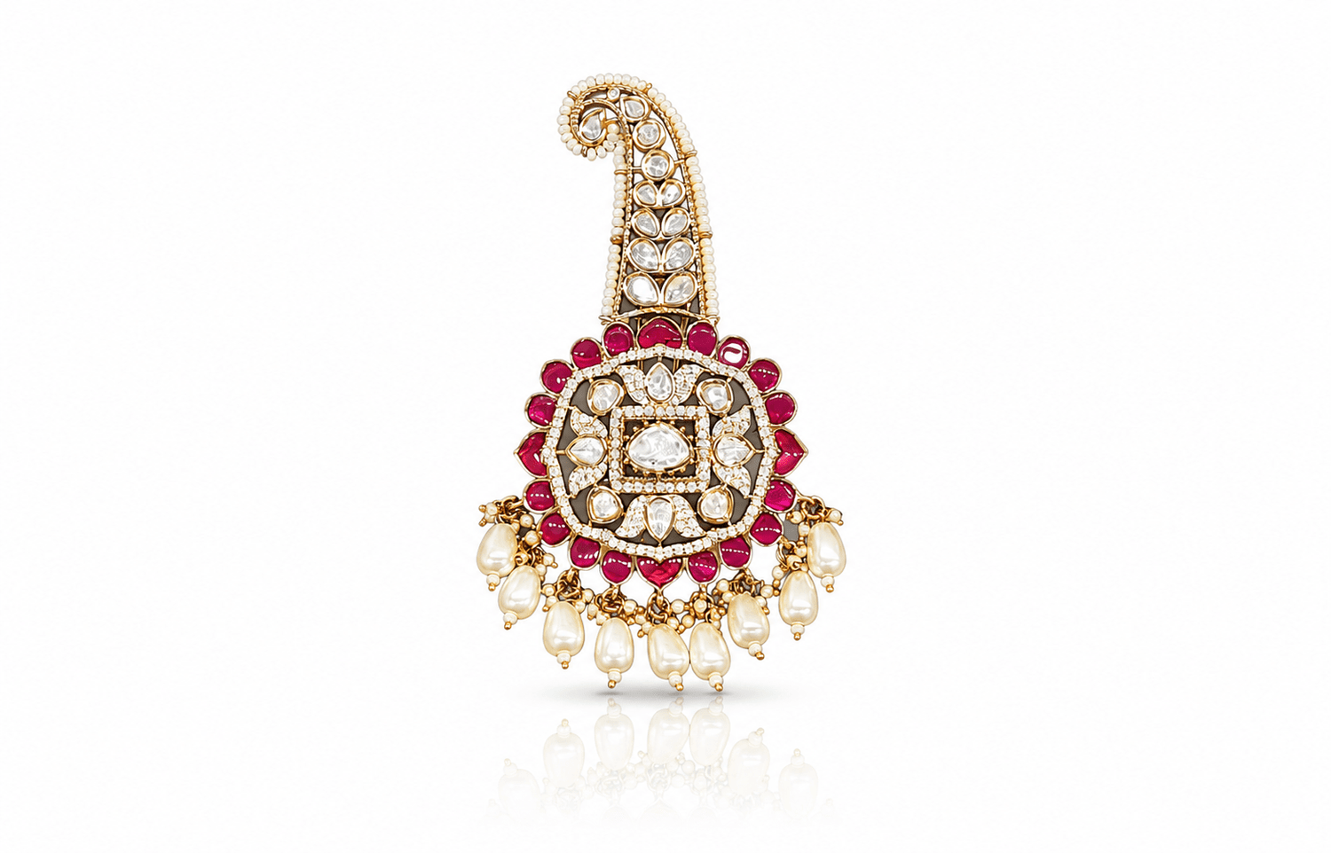 Kundan Kalangi 11144 - KRISHNA'S SWETA JEWELLERY