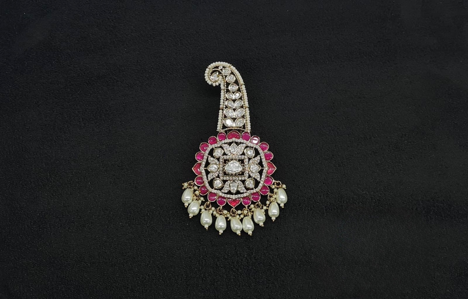 Kundan Kalangi 11144 - KRISHNA'S SWETA JEWELLERY