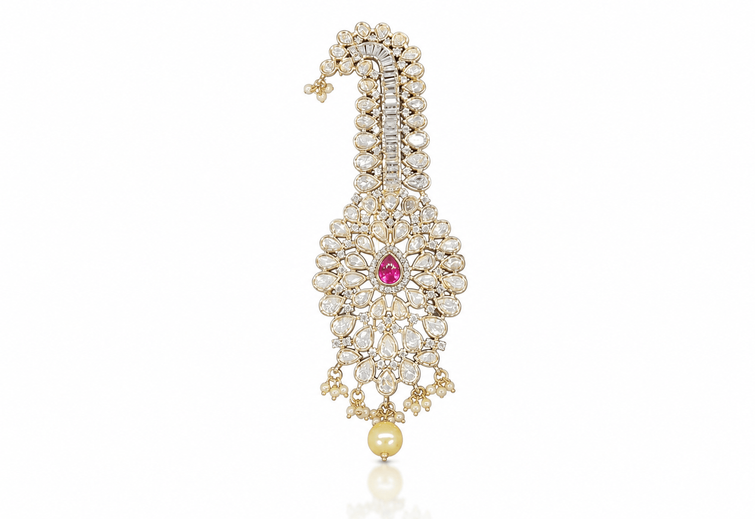 Kundan Kalangi 11339 - KRISHNA'S SWETA JEWELLERY