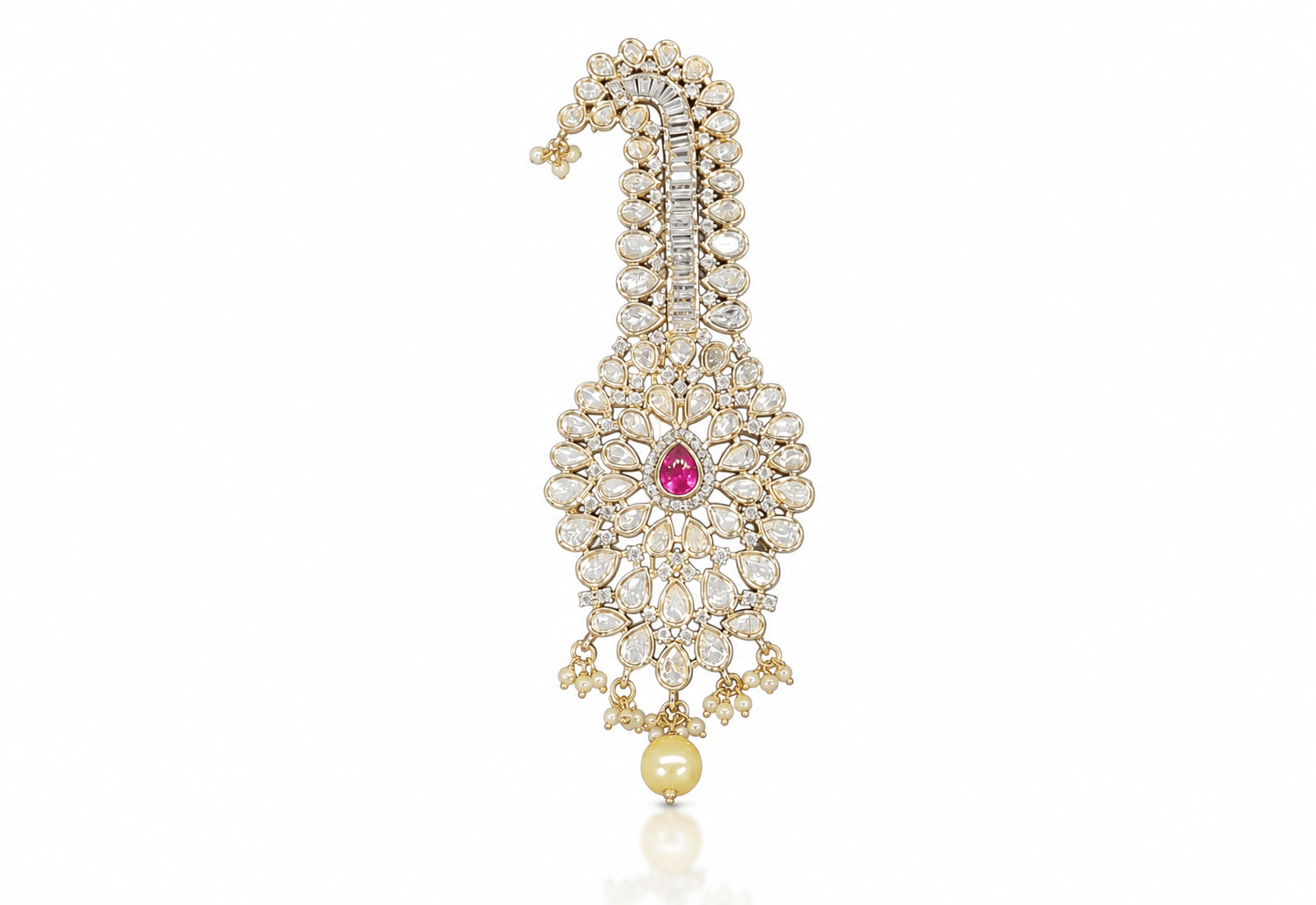 Kundan Kalangi 11339 - KRISHNA'S SWETA JEWELLERY