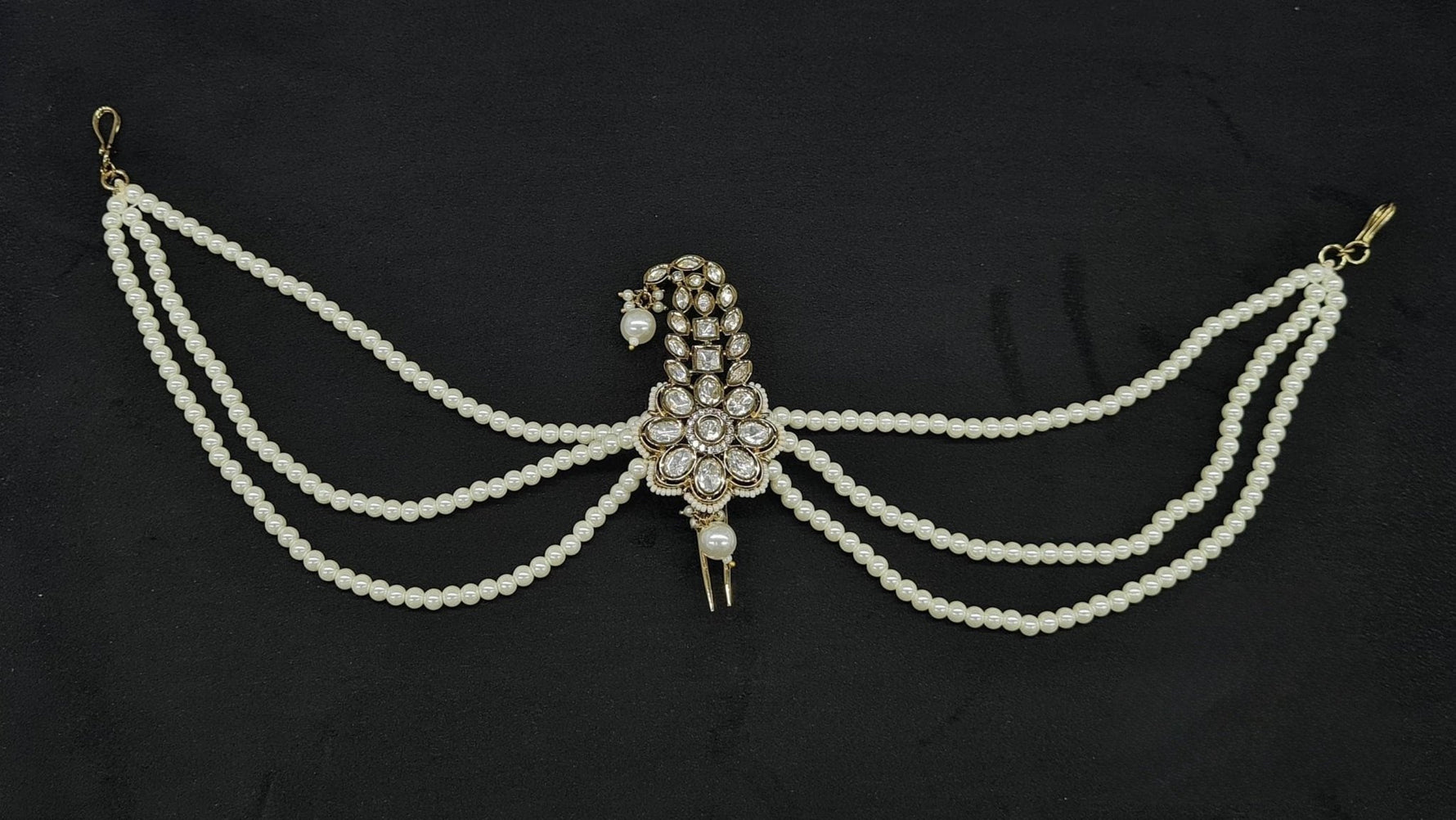 Kundan Kalangi 11340 - KRISHNA'S SWETA JEWELLERY