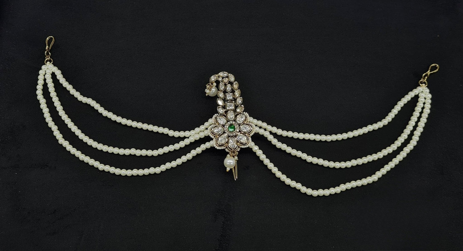 Kundan Kalangi 11340 - KRISHNA'S SWETA JEWELLERY