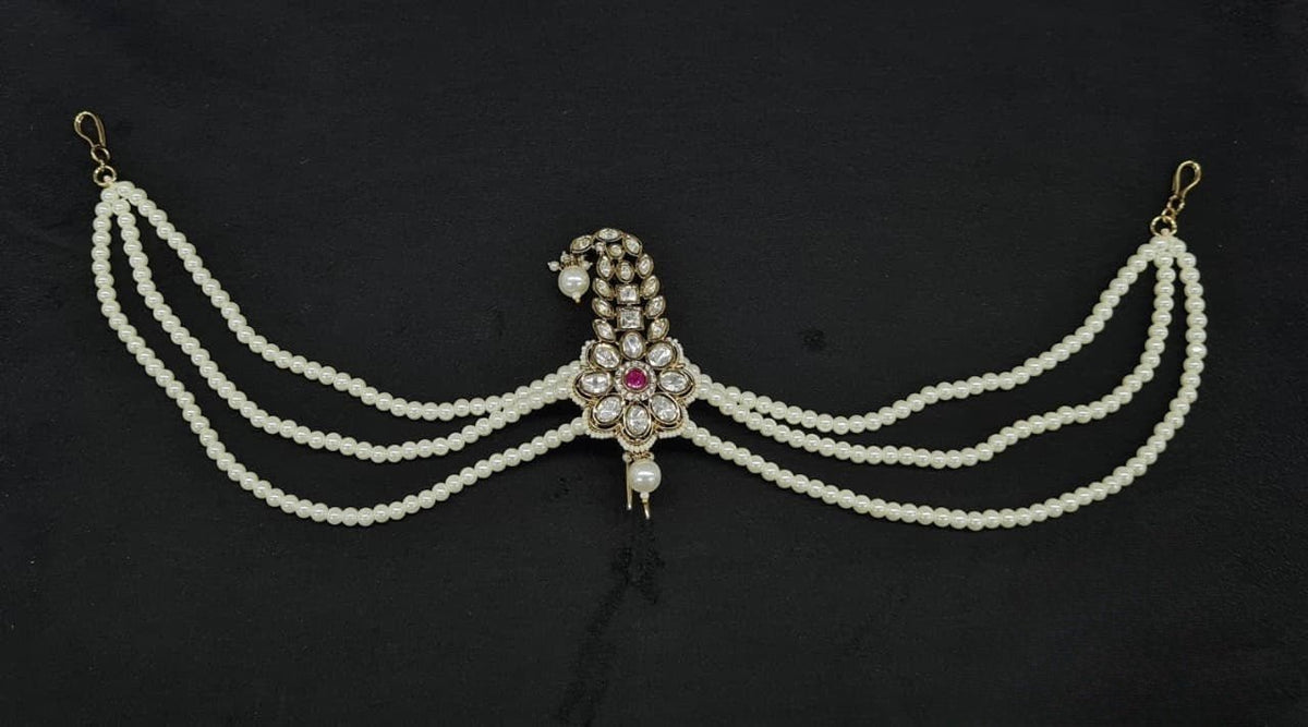 Kundan Kalangi 11340 - KRISHNA'S SWETA JEWELLERY