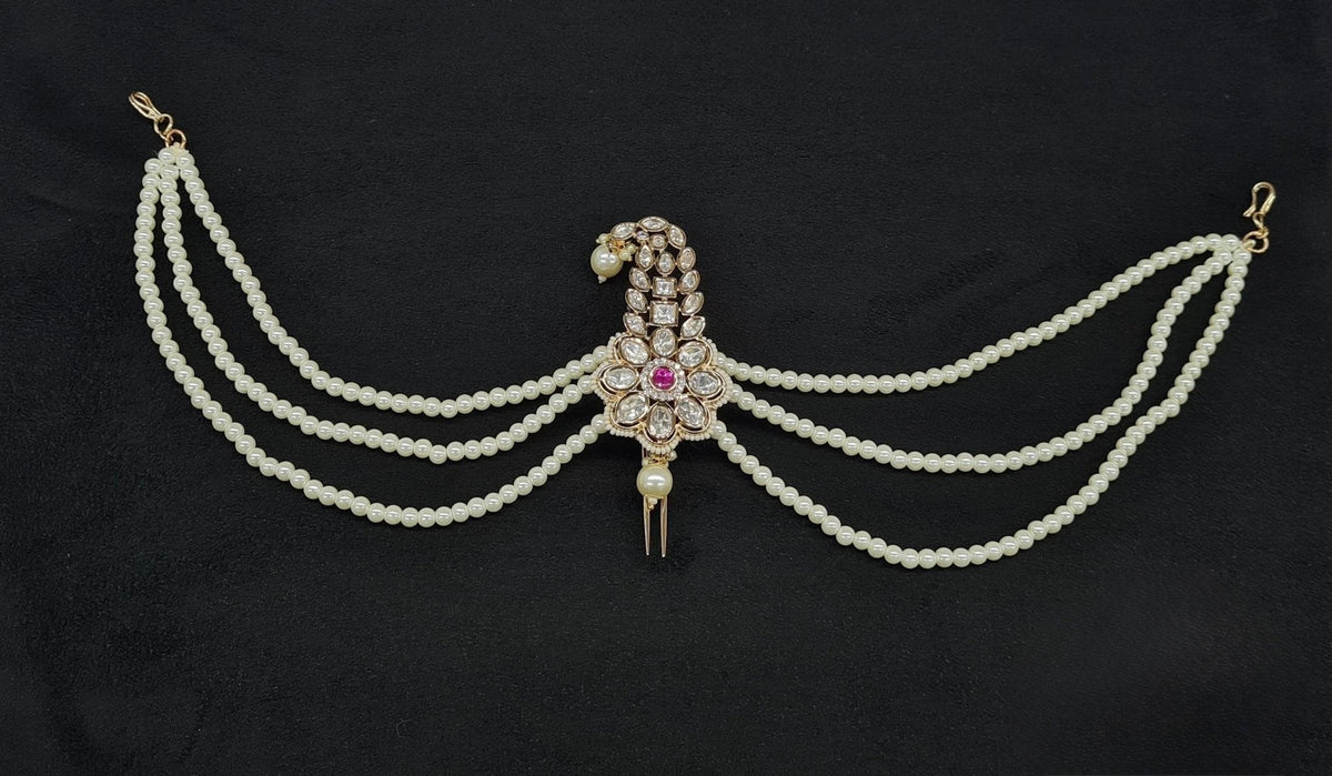 Kundan Kalangi 11340 - KRISHNA'S SWETA JEWELLERY