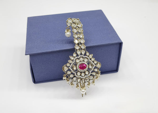 Kundan Kalangi 11462 - KRISHNA'S SWETA JEWELLERY