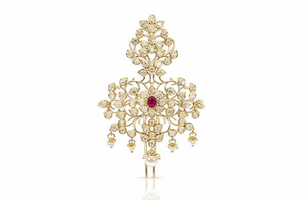 Kundan Kalangi 11463 - KRISHNA'S SWETA JEWELLERY