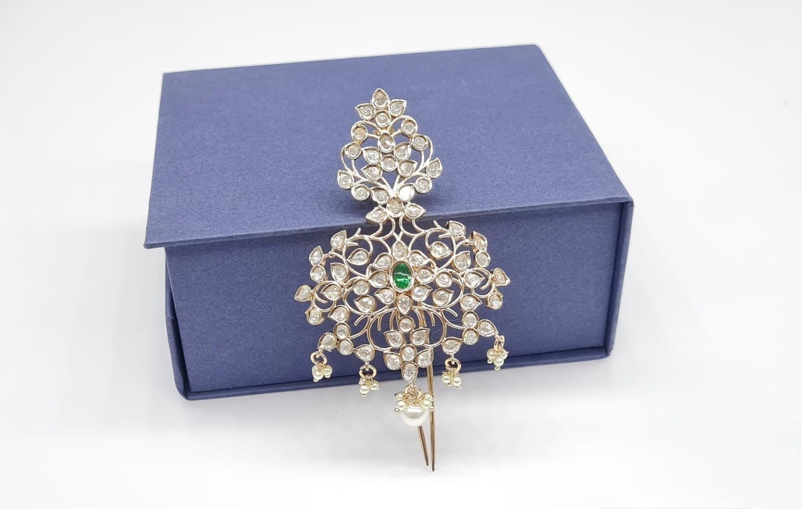 Kundan Kalangi 11463 - KRISHNA'S SWETA JEWELLERY
