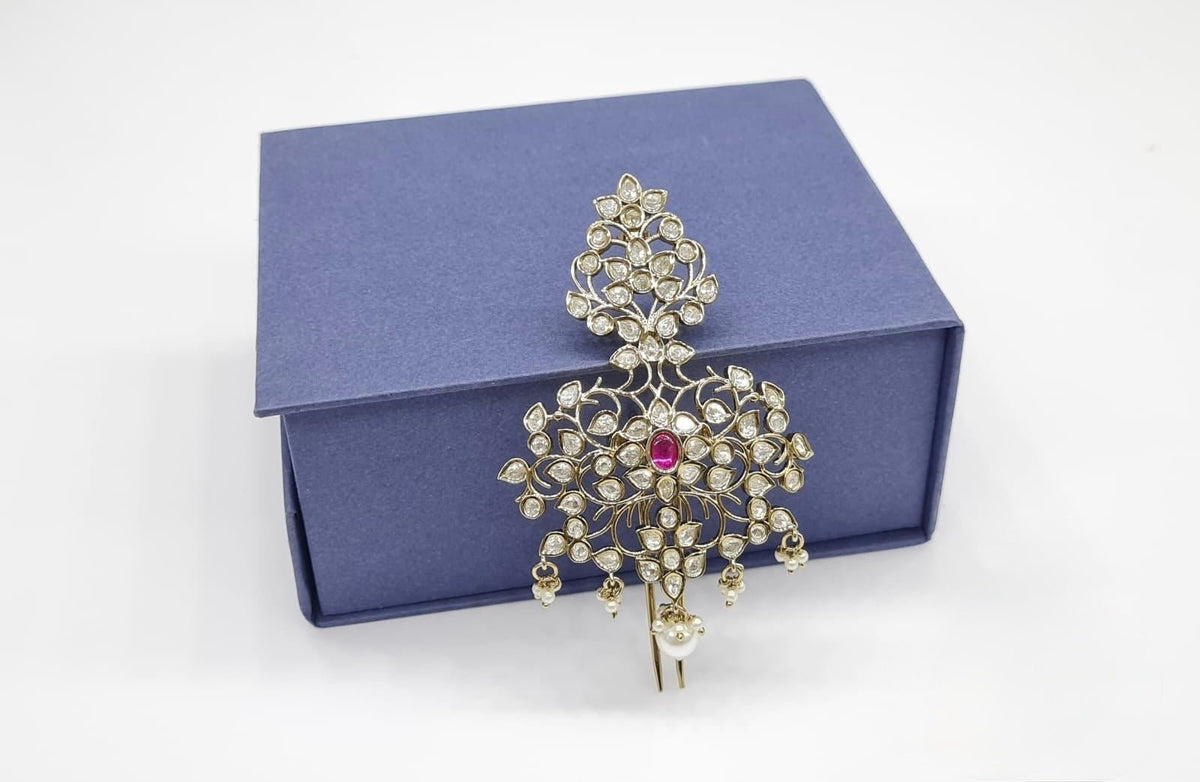 Kundan Kalangi 11463 - KRISHNA'S SWETA JEWELLERY