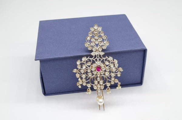 Kundan Kalangi 11463 - KRISHNA'S SWETA JEWELLERY
